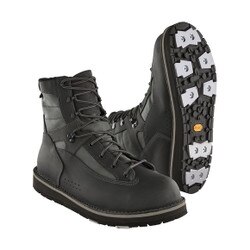 Patagonia Foot Tractor Wading Boots Aluminum Bar (Built By Danner) in Forge Grey